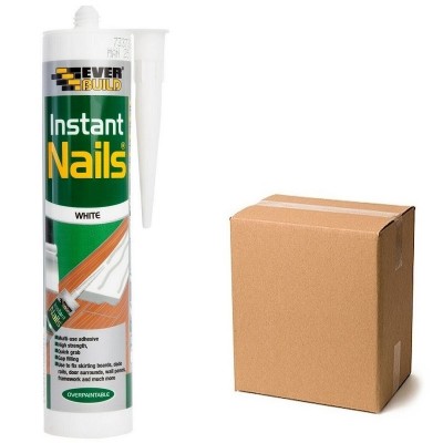 Everbuild Instant Nails Solvent Free Adhesive C3 Box of 25