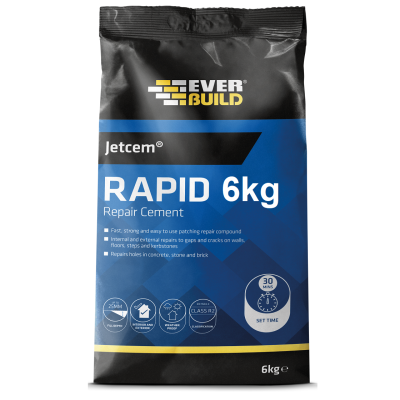 Everbuild JetCem Rapid Setting Cement 6kg JETCEM6