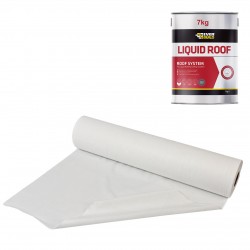 Sikalastic Fleece 120 Aquaseal Liquid Roof Reinforcing SKLASFLE120150 1m Roll