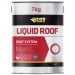 Everbuild Aquaseal Liquid Roof Membrane Coating 7Kg Grey Pallet Deal (12 x 7kg Tubs)