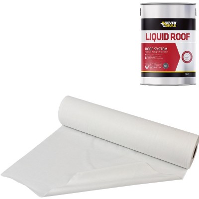 Sikalastic Fleece 120 - 50m x 1m Aquaseal Liquid Roof Reinforcing Roll 97480