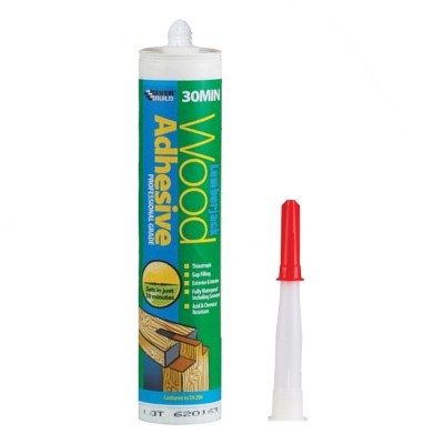 Everbuild Lumberjack PU Wood Glue 30 Minute Adhesive 310ml 30MINPU3