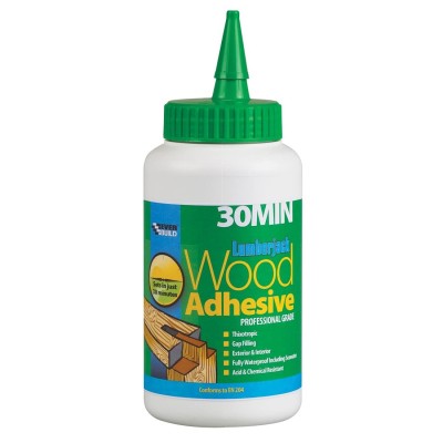 Everbuild Lumberjack PU Wood Adhesive 30 Minute 750g Glue 30MINPU7