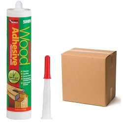 Everbuild Lumberjack PU Wood Adhesive 5 Minute Glue 310ml Box 12