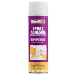 Mammoth Flooring Carpet Multi Purpose Textile Spray Adhesive 500ml 483334