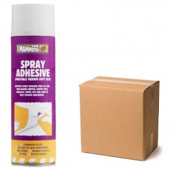 Mammoth Flooring Carpet Spray Adhesive 2SPRAY05 Trade Box of 12
