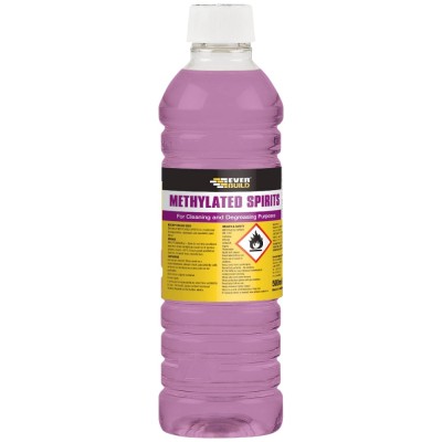 Everbuild Multi Use Methylated Spirits 500ml 488607 MS5
