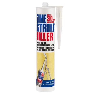 Everbuild One Strike Filler 310ml C3 Cartridge ONEC3