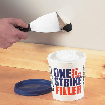 Everbuild One Strike Deep Fill Decorators Filler 1 Litre 461916 ONE1