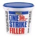 Everbuild One Strike Deep Fill Decorators Filler 1 Litre 461916 ONE1
