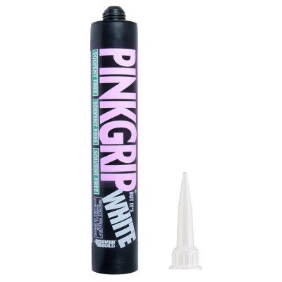Sika Everbuild Pinkgrip SF White Grab Adhesive 486024 PINKWE