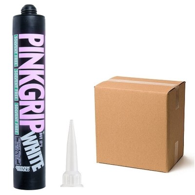 Sika Everbuild Pinkgrip SF White Grab Adhesive PINKWE 486024 Box of 12