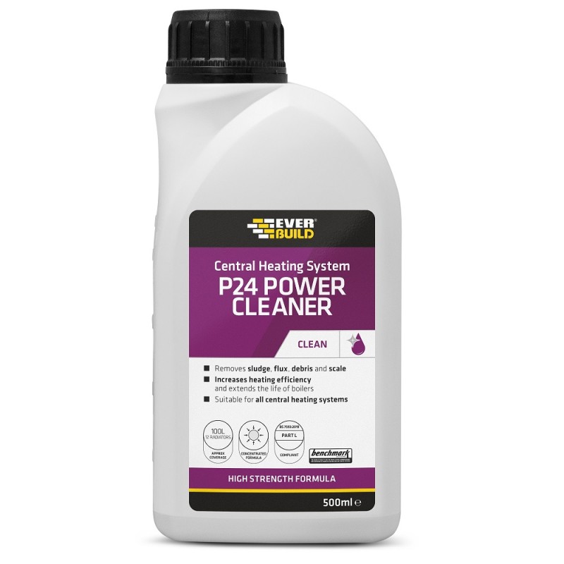 Everbuild P24 Central Heating System Radiator Power Cleaner P24CLEAN