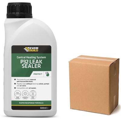 Everbuild P32 Leak Sealer Central Heating 500ml 687371 Box of 12