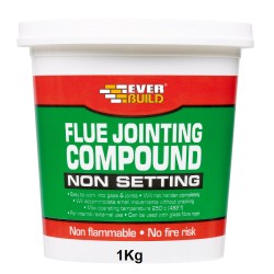 Everbuild Flue Jointing Compound Non Setting 1Kg PCFJC1