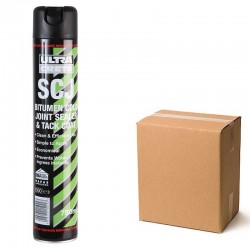 Everbuild Quick Mac Instant Tarmac Cold Joint Sealer Tack Coat Spray Box of 12
