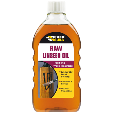 Everbuild Linseed Oil Raw Wood Treatment 500ml RAWLIN