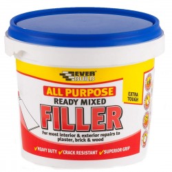 Everbuild Ready Mixed 1kg Decorating White Filler RMFILL1