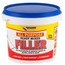 Everbuild Ready Mixed Int Ext 1kg All Purpose Decorating Filler 480182 RMFILL1