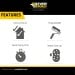 Everbuild Ready Mixed Int Ext 600g All Purpose Decorating Filler 480176 RMFILL06
