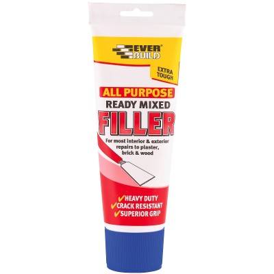 Everbuild Ready Mixed All Purpose Easi Squeeze Tube Filler 480266 READYINST