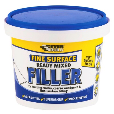 Everbuild Fine Surface Int Ext Decorating Filler Ready Mixed 480440 RMFINE