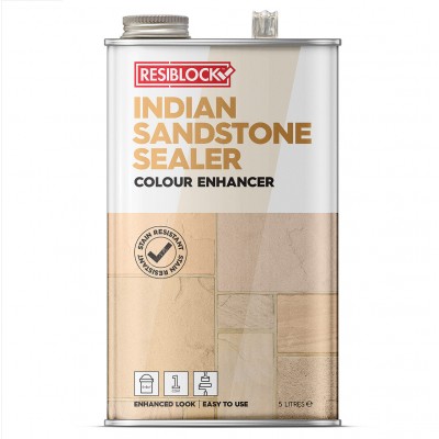 Everbuild Resiblock Indian Sandstone Colour Enhancer Sealer 5 litre RBINDENH5