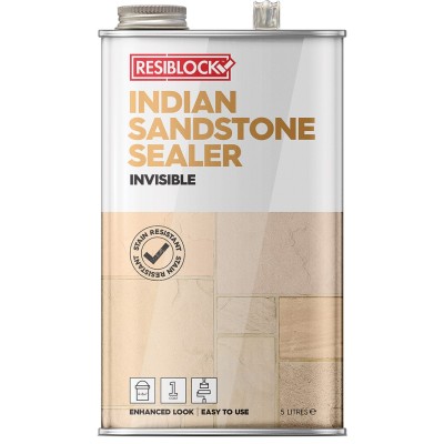 Resiblock Indian Sandstone Invisible Sealer 5 litre RBINDINV5