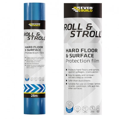 Everbuild Roll & Stroll 25m Hard Surface Floor Protector ROLLHARD20