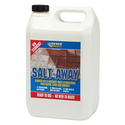 Everbuild Salt Away Removes Salt Efflorescence 5 litre SALT5