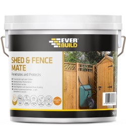 Everbuild FENCECO5 Shed and Fence Mate Country Oak Wood Stain 5 Litre