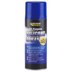 Everbuild All Purpose Silicone Spray 400ml Lubricant SILSPRAY