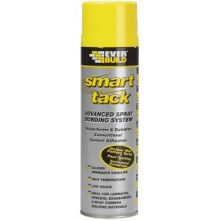 Everbuild Smart Tack Advanced Spray Contact Adhesive 500ml 488882 SMARTHANDY