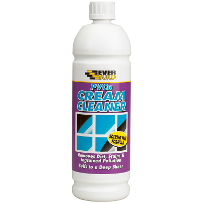 Everbuild Pvcu Plastic Cream Restorer Cleaner 1 Litre PVCC1