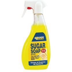 Everbuild Sugar Soap Spray Surface Cleaner Liquid Spray 488591 SOAPSPRAY