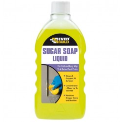 Everbuild Sugar Soap Liquid Concentrated Solution 500ml SOAPLIQ