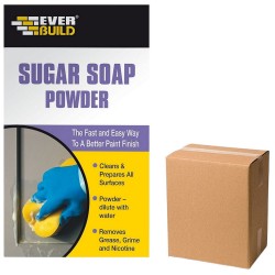 Everbuild Sugar Soap Powder Surface Cleaner Trade Box of 12
