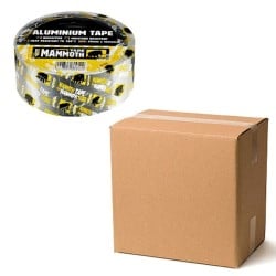 Everbuild Mammoth Aluminium Tape 50mm Silver 2ALUM50-24 Box of 24