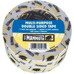 Everbuild Mammoth Multi Purpose Double Sided Tape 25mm 2DOUBLE25 488735