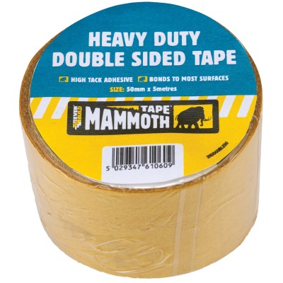 Everbuild Mammoth HD 50mm Multi Use Carpet Floor Double Sided Tape 488760