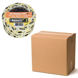Everbuild Mammoth Masking Tape 38mm x 50m 487012 Box of 32