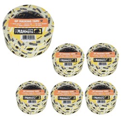Everbuild Mammoth Masking Tape 75mm X 50m 487014 Pack of 6