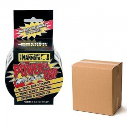 Everbuild Mammoth Power Grip Double Sided Tape 12mm Box of 48