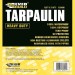 Everbuild Heavy Duty Builders Tarp Large Tarpaulin 12 x 18ft 484997 1TARP18