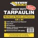 Everbuild Heavy Duty Builders Tarpaulin 12 x 9 1TARP9