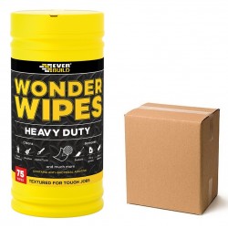 Everbuild Heavy Duty Wonder Wipes Scrubs Textured Box of 6 WIPEHD75-6