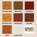 Everbuild Quick Drying Satin Wood Stain 2.5 Litre - 7 Colours