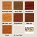 Everbuild Quick Drying Satin Wood Stain 250ml - 7 Colours 