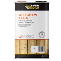 Everbuild Lumberjack Woodworm Killer Treatment 5 Litre LJWORM05 