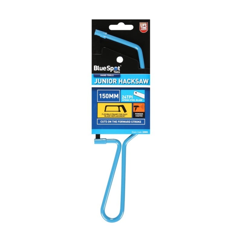 Blue Spot Tools 6 Inch Junior Hacksaw 22001 Bluespot